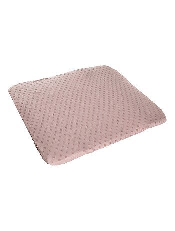 Housse de matelas à langer en coton bio motif pois en relief 'ROBA' 'Seashells'