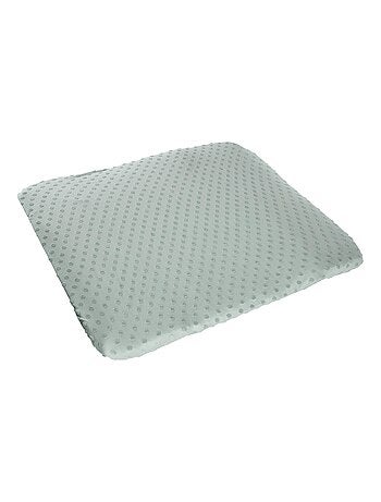 Housse de matelas à langer en coton bio motif pois en relief 'ROBA' 'Seashells'