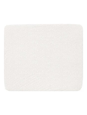 Housse de matelas à langer extensible en coton bio 'Seashells' ROBA