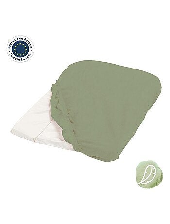 Housse de matelas à langer cassonade éponge 50x75cm