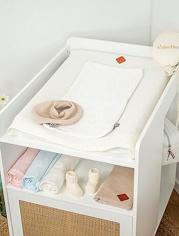 Housse de matelas à langer, Nid d'abeille SEVIRA KIDS