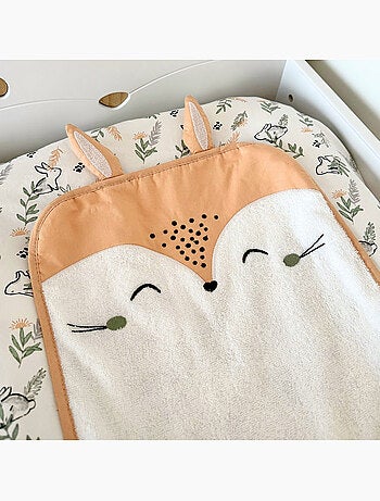 Housse de matelas à langer + tapis de change frimousse