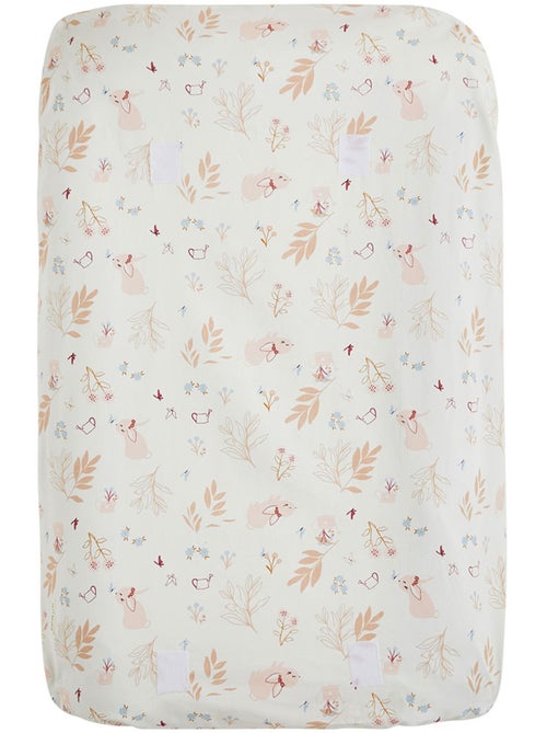 Housse de matelas à langer + tapis de change praline - Kiabi Housse de matelas à langer + tapis de change praline - Kiabi