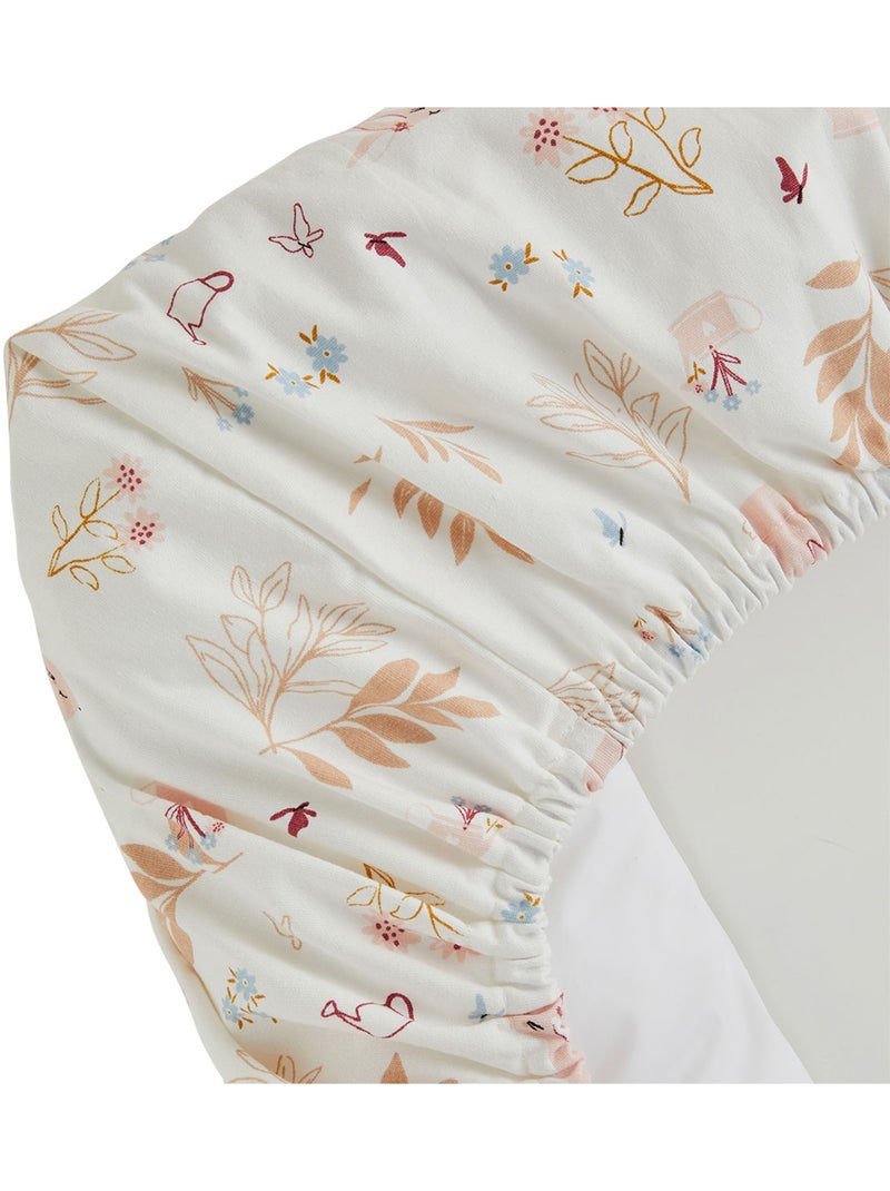 Housse de matelas à langer + tapis de change Praline Peche - Kiabi