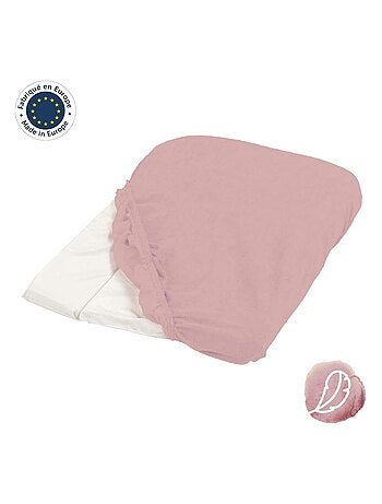 Housse de matelas à langer cassonade éponge 50x75cm