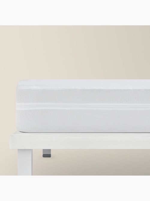 Housse de Matelas Imperméable et Respirante Silencieuse, Couvre 6 Faces, jusqu'à 34 cm - Kiabi