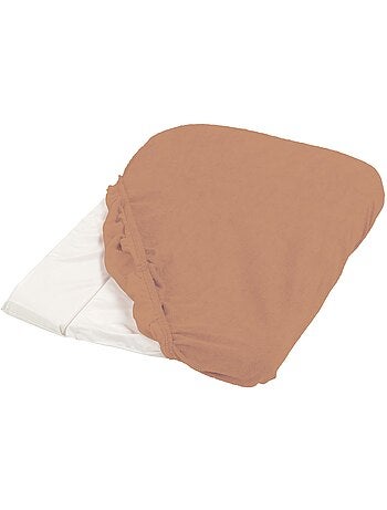 Housse de matelas ? langer cassonade ?ponge 50x75cm