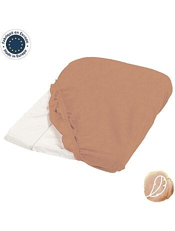 Housse de matelas ? langer cassonade ?ponge 50x75cm