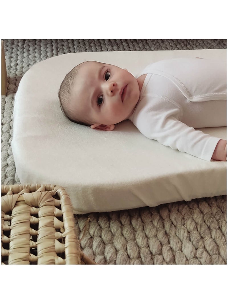 Housse de matelas ? langer en viscose de bambou Ecru - Kiabi