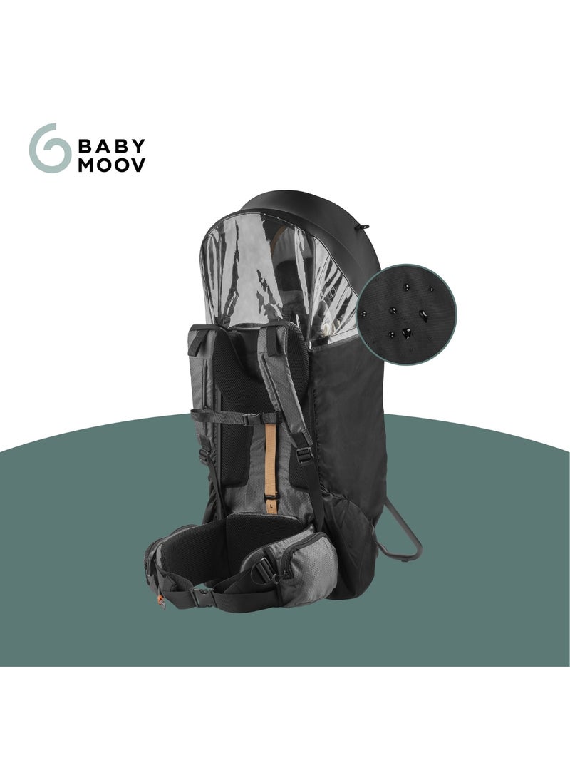 Housse de pluie porte-bébé Moov & Hike 'Babymoov' Noir - Kiabi