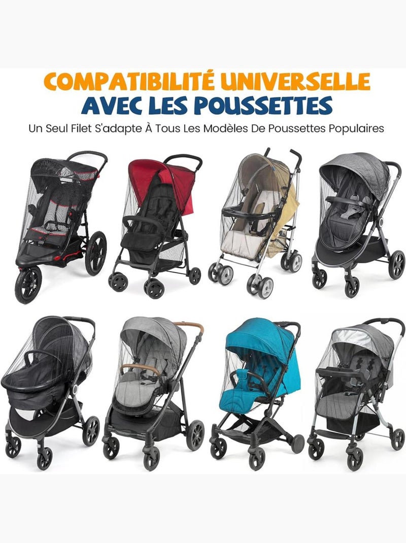 Housse de pluie transparente universelle pour poussette Orzbow N/A - Kiabi