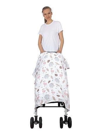Housse de poussette IMPRIME MOUSSELINE