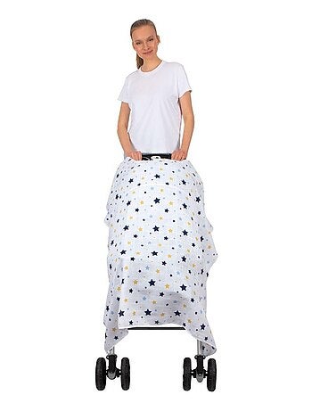 Housse de poussette IMPRIME MOUSSELINE