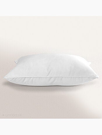 Housse de Protection d'oreiller AUBIN coton gratté 2 faces 220g/m²