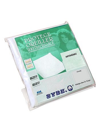 Housse de protection d'oreiller CELINE imperméable Blanc