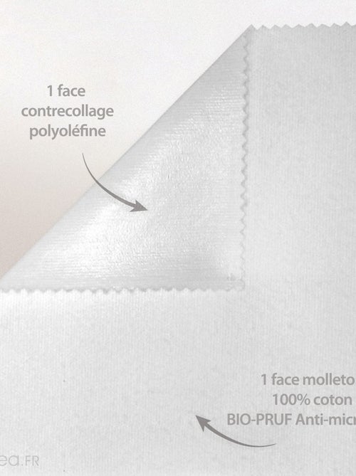 Housse de protection d'oreiller CELINE imperméable Blanc - Kiabi