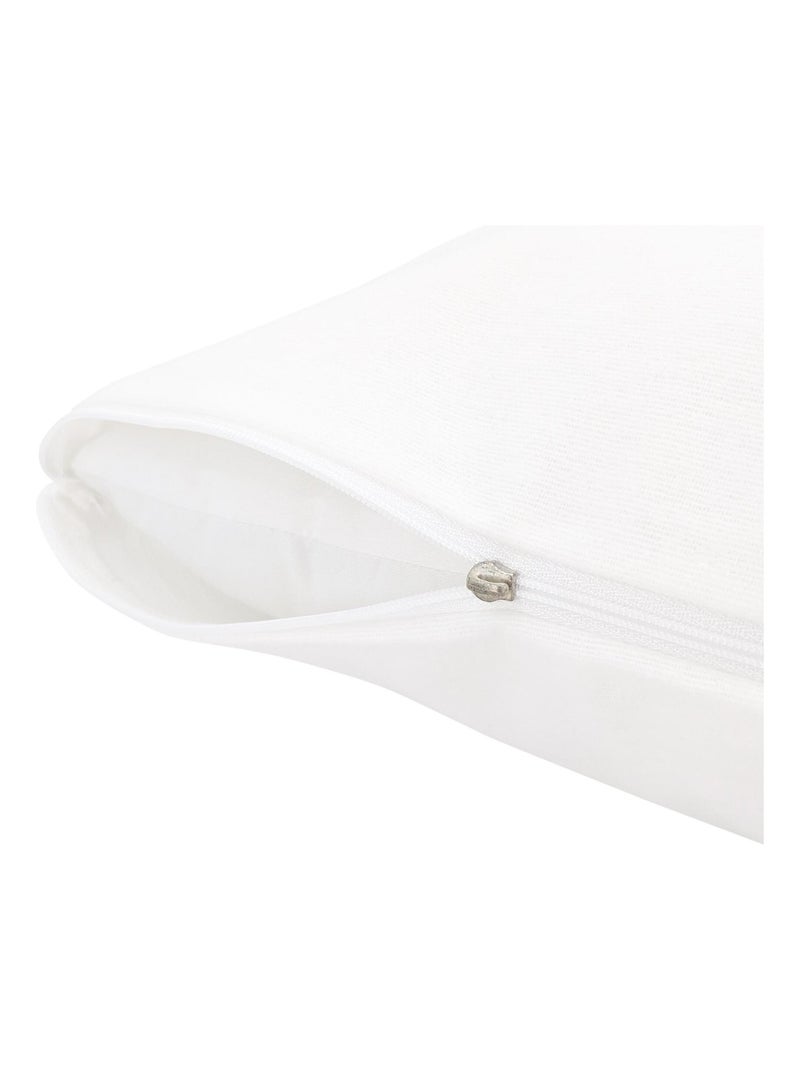 Housse de protection d'oreiller imperméable ARNON Fermeture éclair (Zip) Blanc - Kiabi