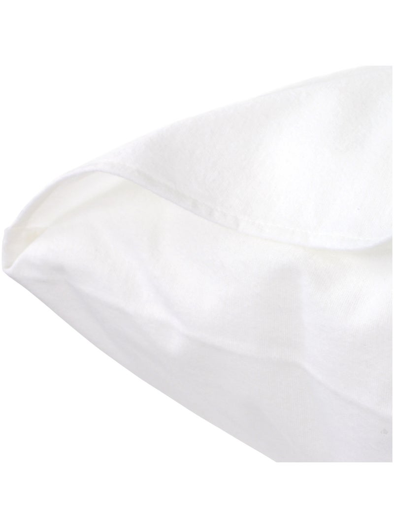 Housse de protection d'oreiller imperméable ARNON Rabat portefeuille Blanc - Kiabi