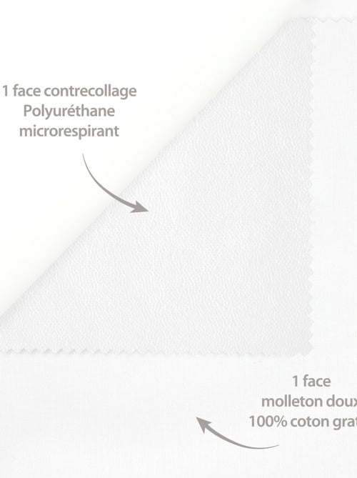 Housse de protection d'oreiller imperméable ARNON Rabat portefeuille - Kiabi