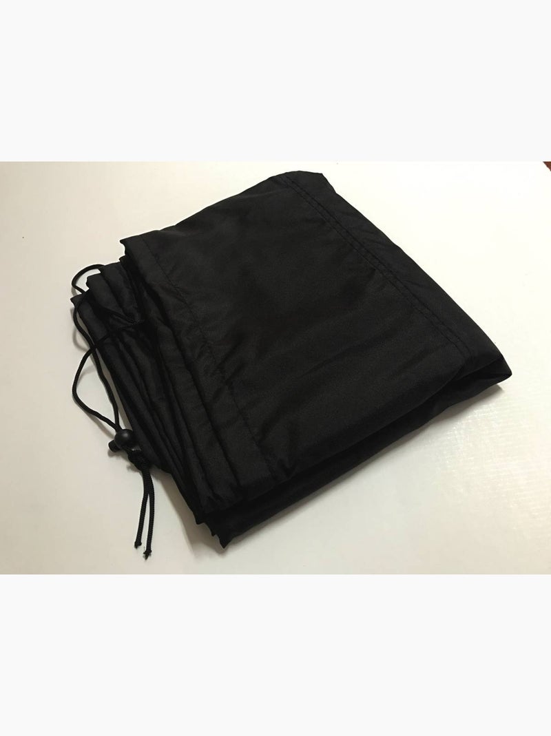 Housse de protection pour bain de soleil - 194 x 71 x 35 cm - Noir Noir Noir - Kiabi