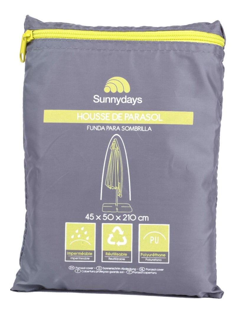 Housse de protection pour parasol Gris - Kiabi
