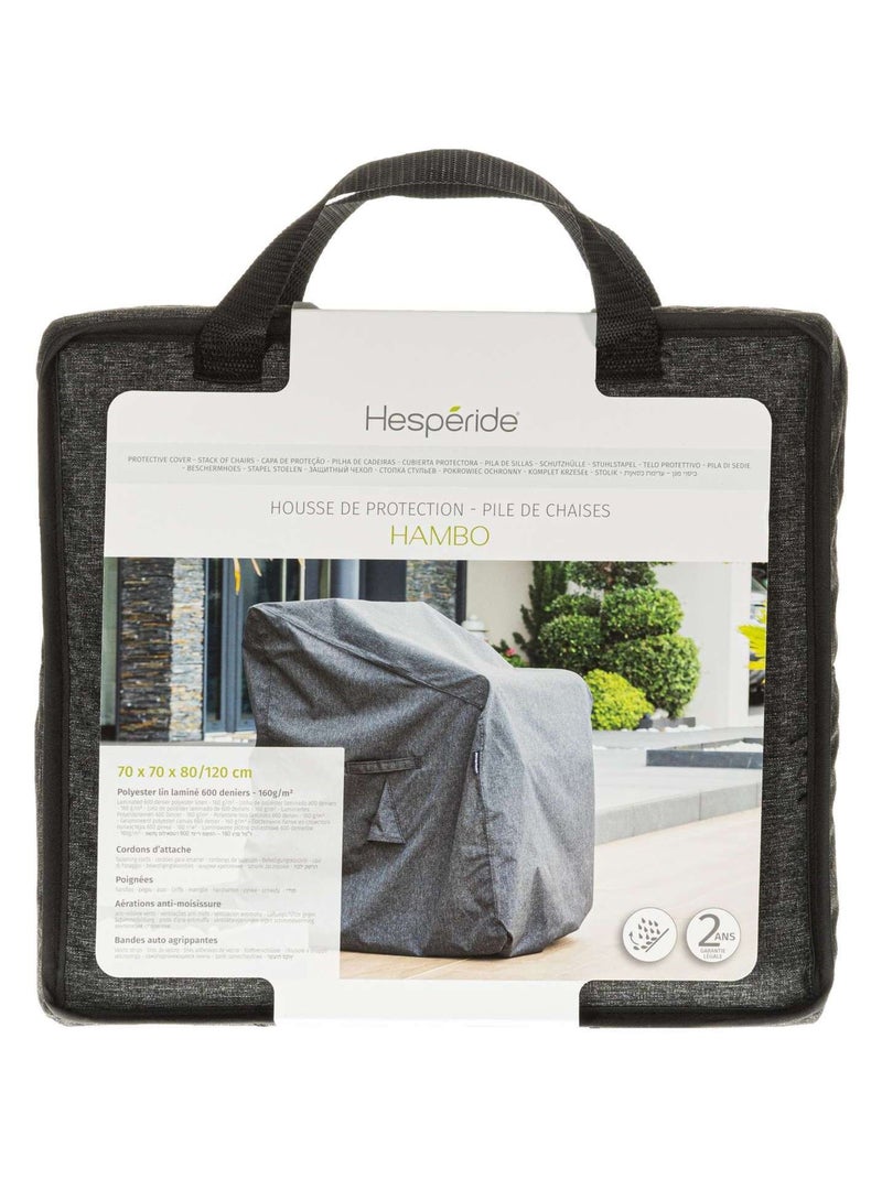 Housse de protection pour pile de chaises HAMBO Gris - Kiabi