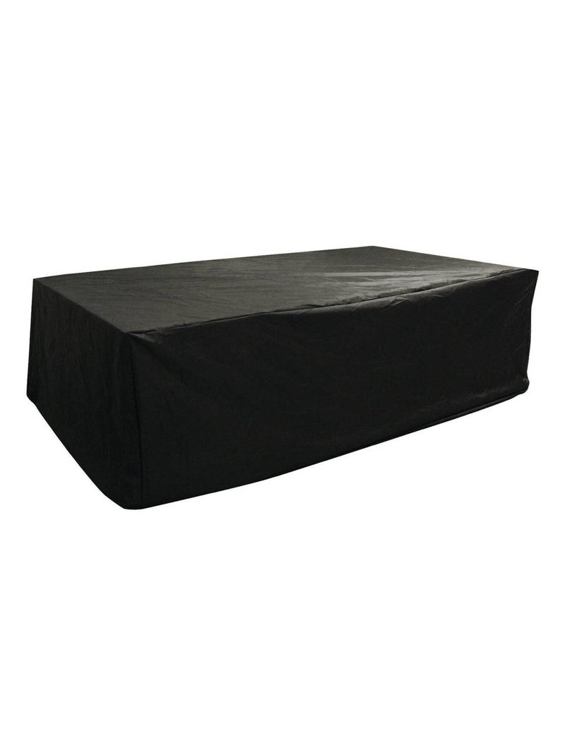 Housse de protection pour salon de jardin - 121 x 114 x 77 cm - Noir Noir Noir - Kiabi