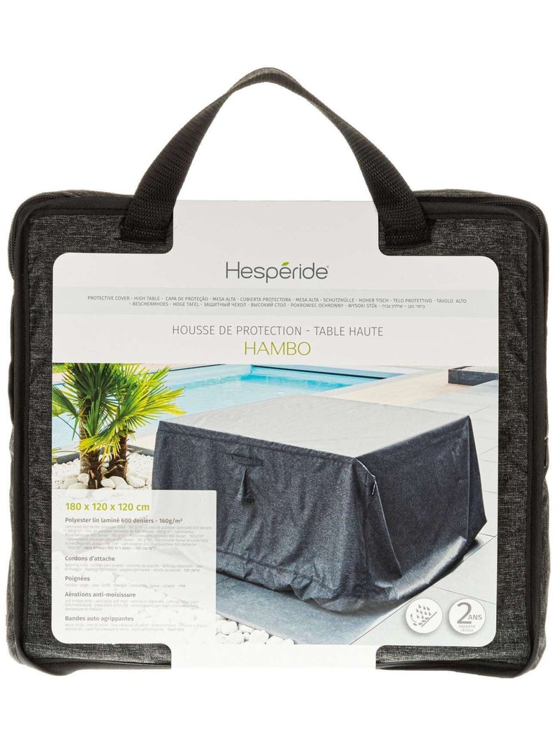 Housse de protection pour table haute HAMBO Gris - Kiabi