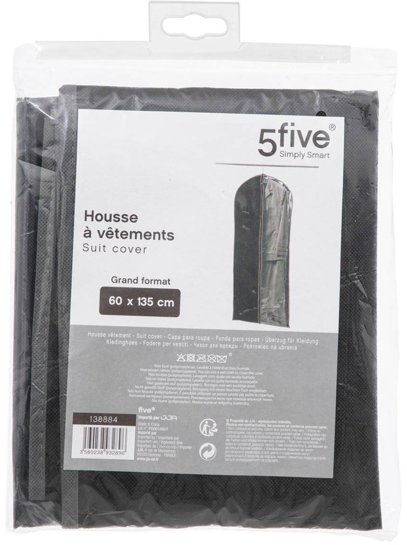 Housse de protection pour vêtements dressy Noir - Kiabi
