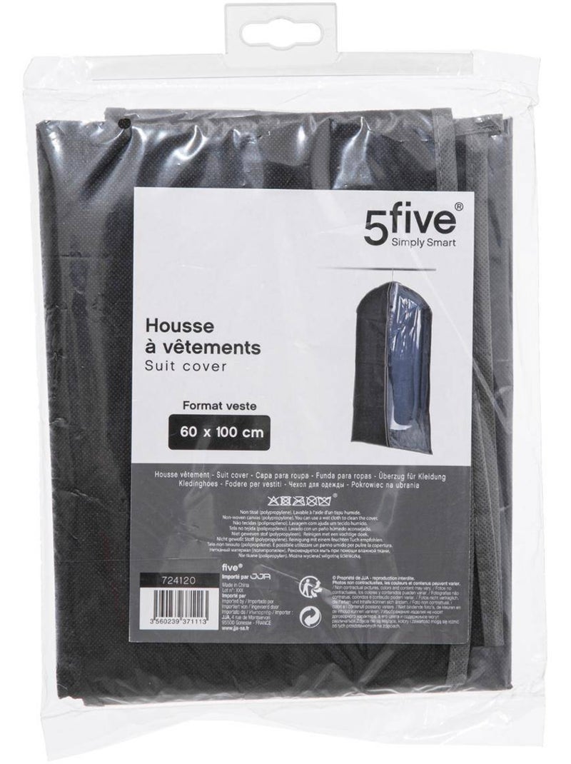 Housse de protection pour vêtements dressy Noir - Kiabi