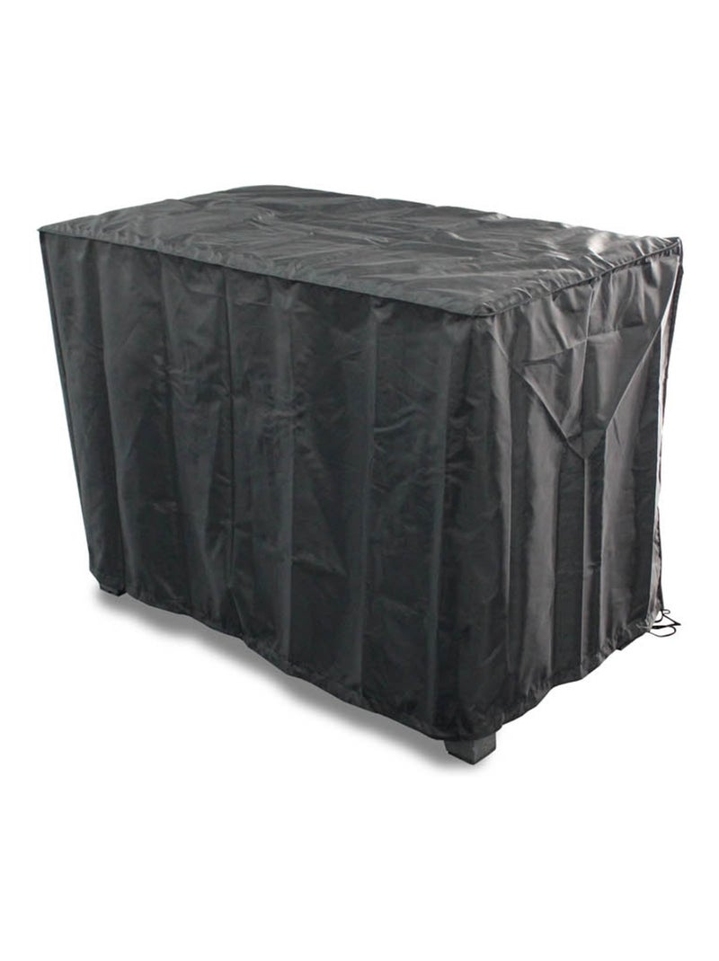 Housse de protection salon de jardin 104x59x70cm - consoles extensibles Noir - Kiabi