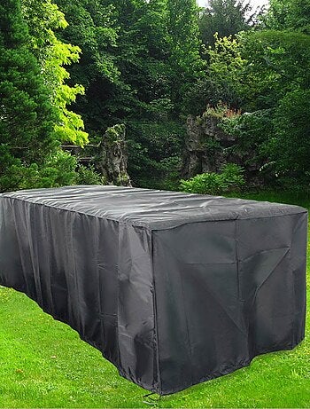 Housse de protection salon de jardin 155x94x68cm + chaises - Alassio aluminium 6 places