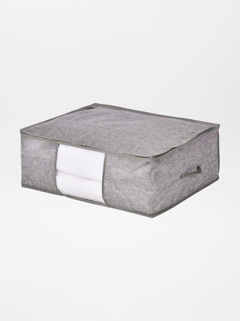 Housse de rangement pour couette Gris - Kiabi