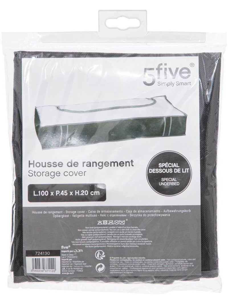 Housse de rangement pour lit dressy Noir - Kiabi