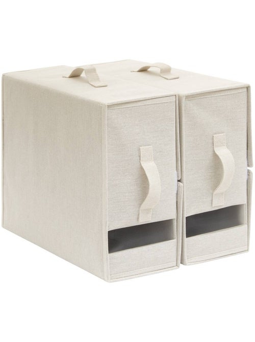 Housse de rangement rectangulaire dressy plus - Kiabi Housse de rangement rectangulaire dressy plus - Kiabi