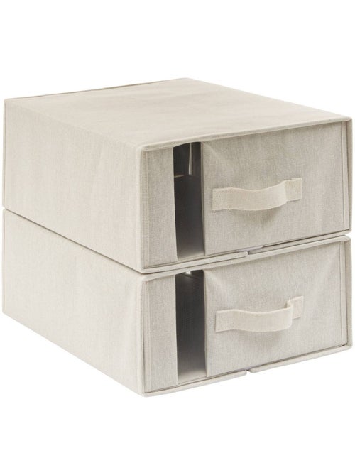Housse de rangement rectangulaire dressy plus - Kiabi Housse de rangement rectangulaire dressy plus - Kiabi