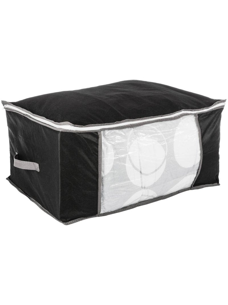 Housse de rangement sous lit dressy Noir - Kiabi