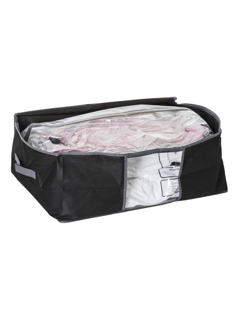 Housse de rangement sous vide Air Store L Noir - Kiabi