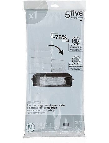 Housse de rangement sous vide air