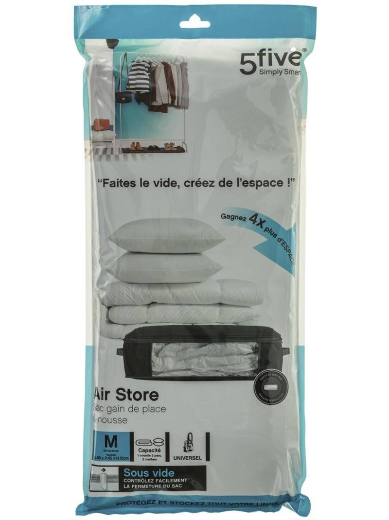 Housse de rangement sous vide air Transparent - Kiabi