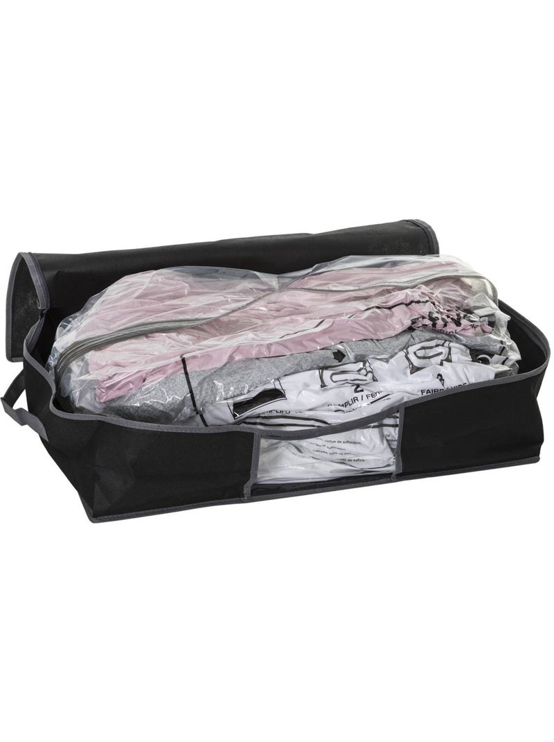 Housse de rangement sous vide air Transparent - Kiabi