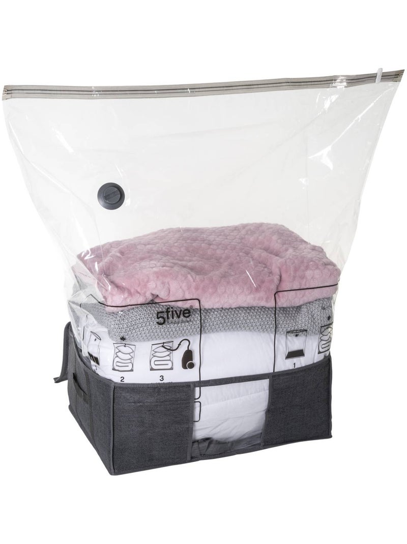 Housse de rangement sous vide air Transparent - Kiabi