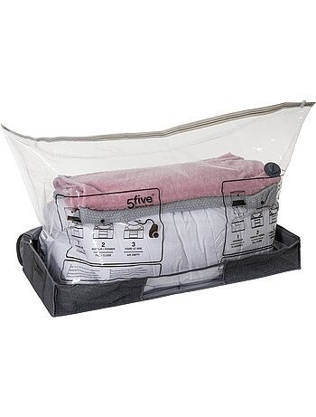 Housse de rangement sous vide air