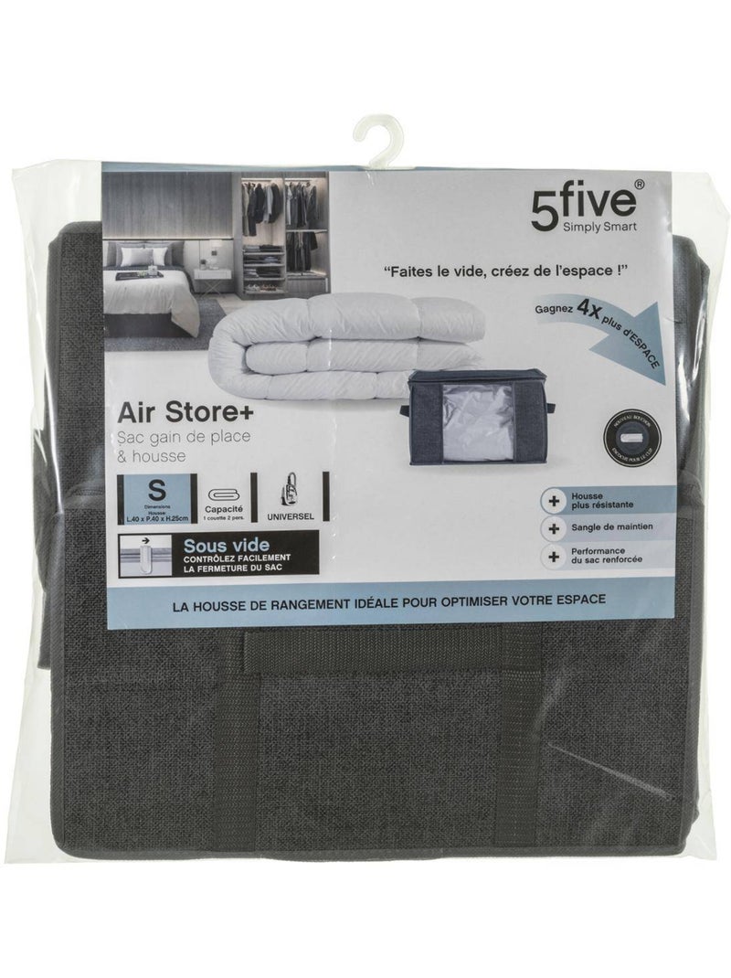 Housse de rangement sous vide carrée air Transparent - Kiabi