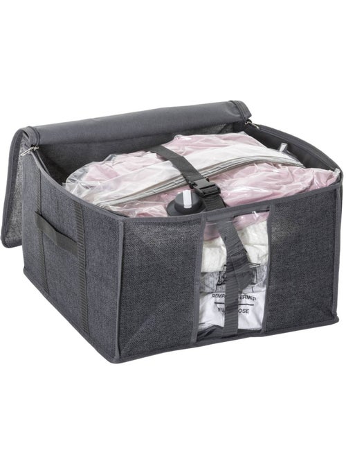 Housse de rangement sous vide carrée air - Kiabi