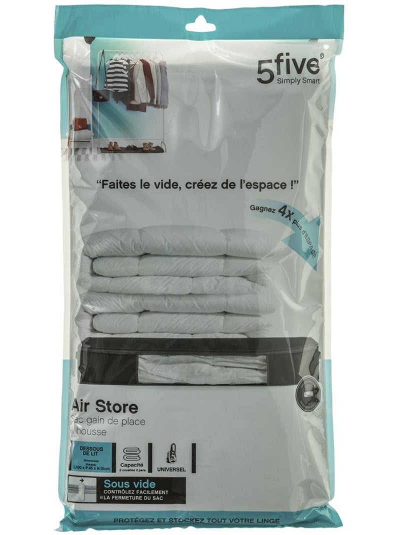 Housse de rangement sous vide pour lit air Noir - Kiabi