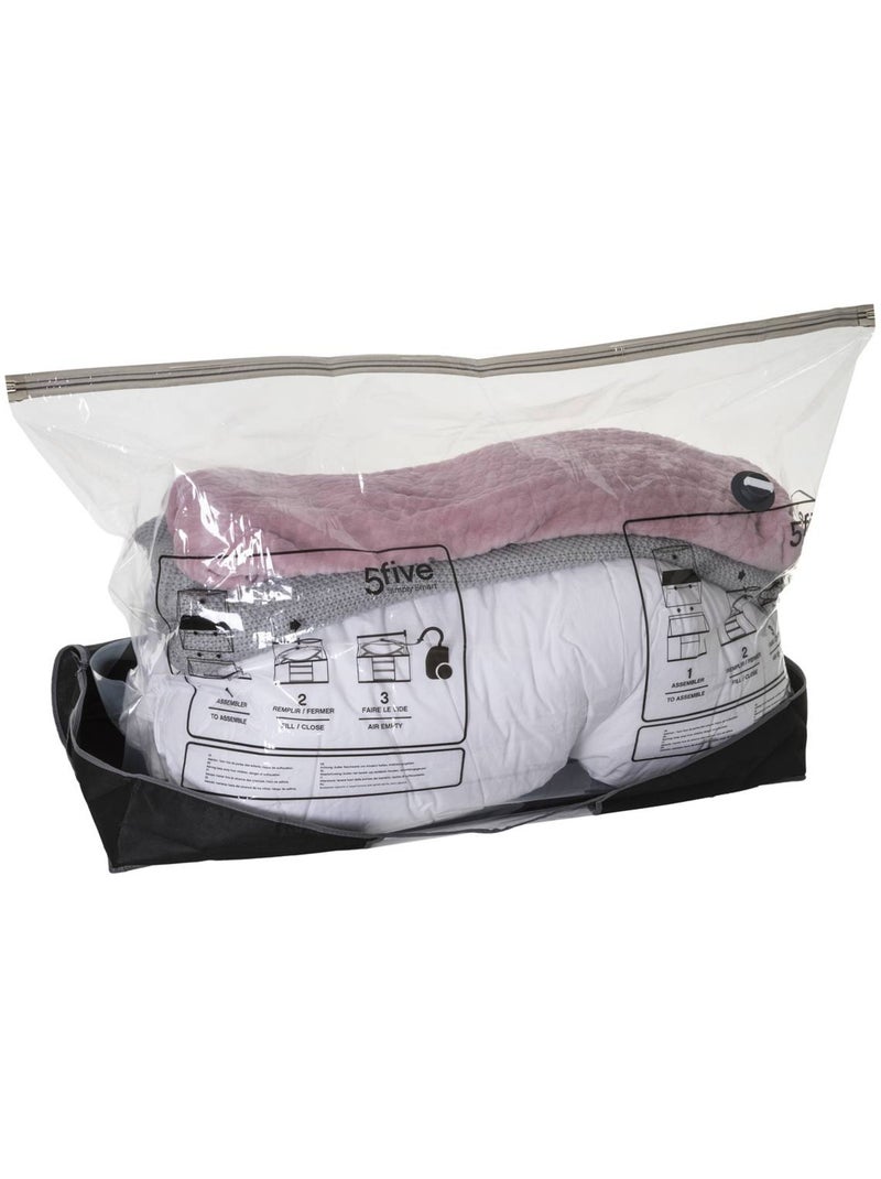 Housse de rangement sous vide pour lit air Noir - Kiabi