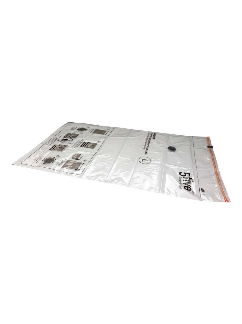 Housse de rangement sous-vide Taille L Transparent - Kiabi