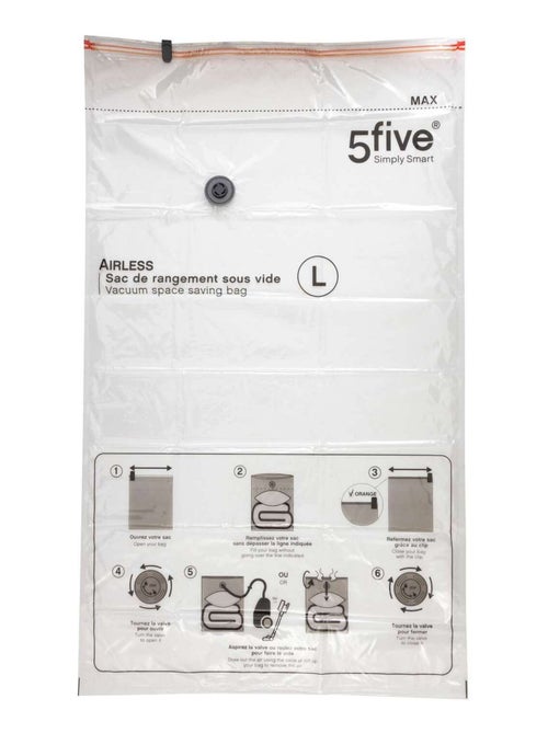 Housse de rangement sous-vide Taille L - Kiabi