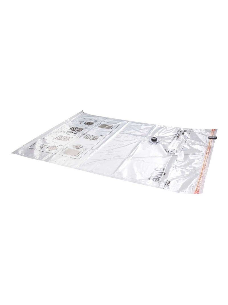 Housse de rangement sous-vide Taille M Transparent - Kiabi